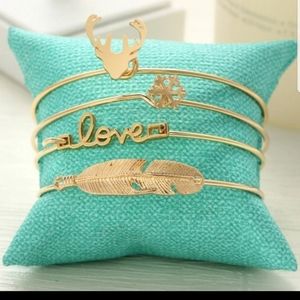 Holiday Bracelet Set Of Four